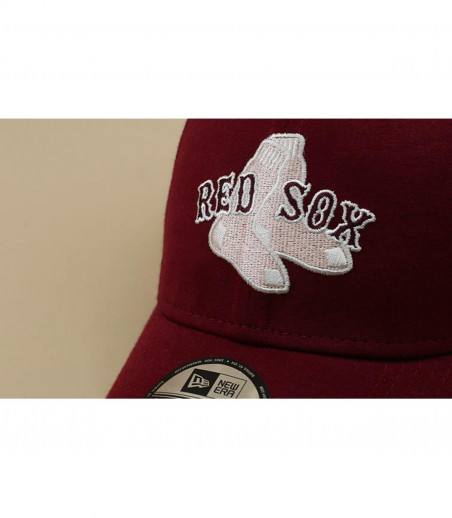 casquette Red Sox bordeaux